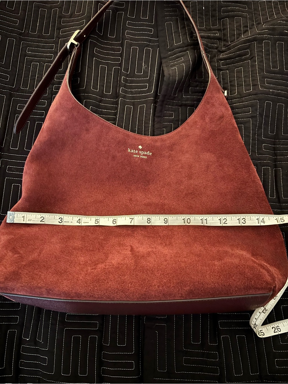 Kate Spade Suede Shoulder Bag - Picture 5 of 5